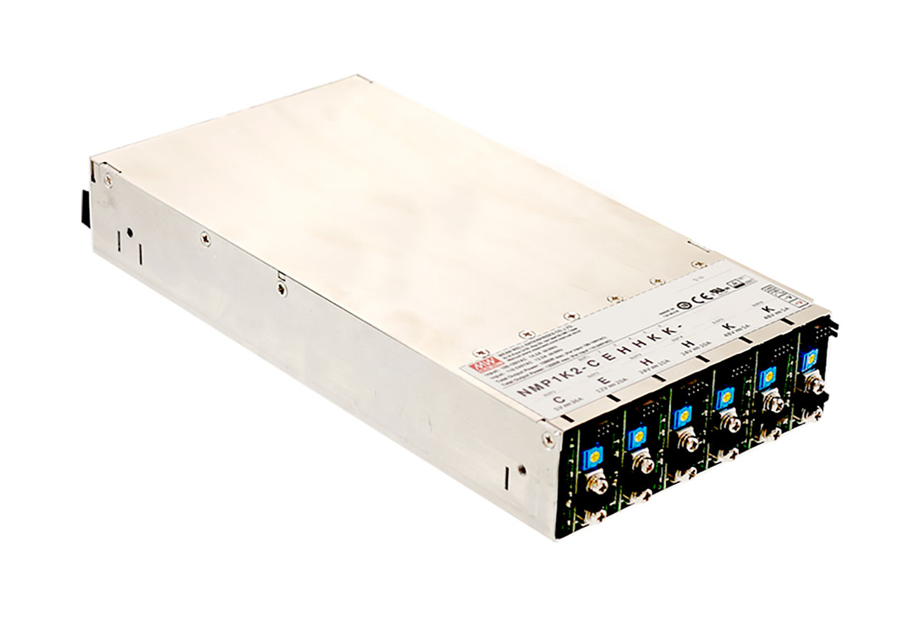 Modular Power Supply 1U 1200W 6 Slot - Call Us to Configure Outputs