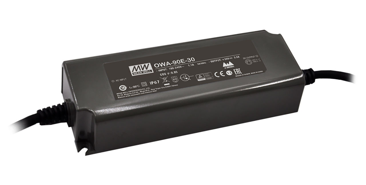 Single Output Moisture-Proof Adapter Euro Plug Input 90-264VAC XLR 4P Output 12V 7.5A