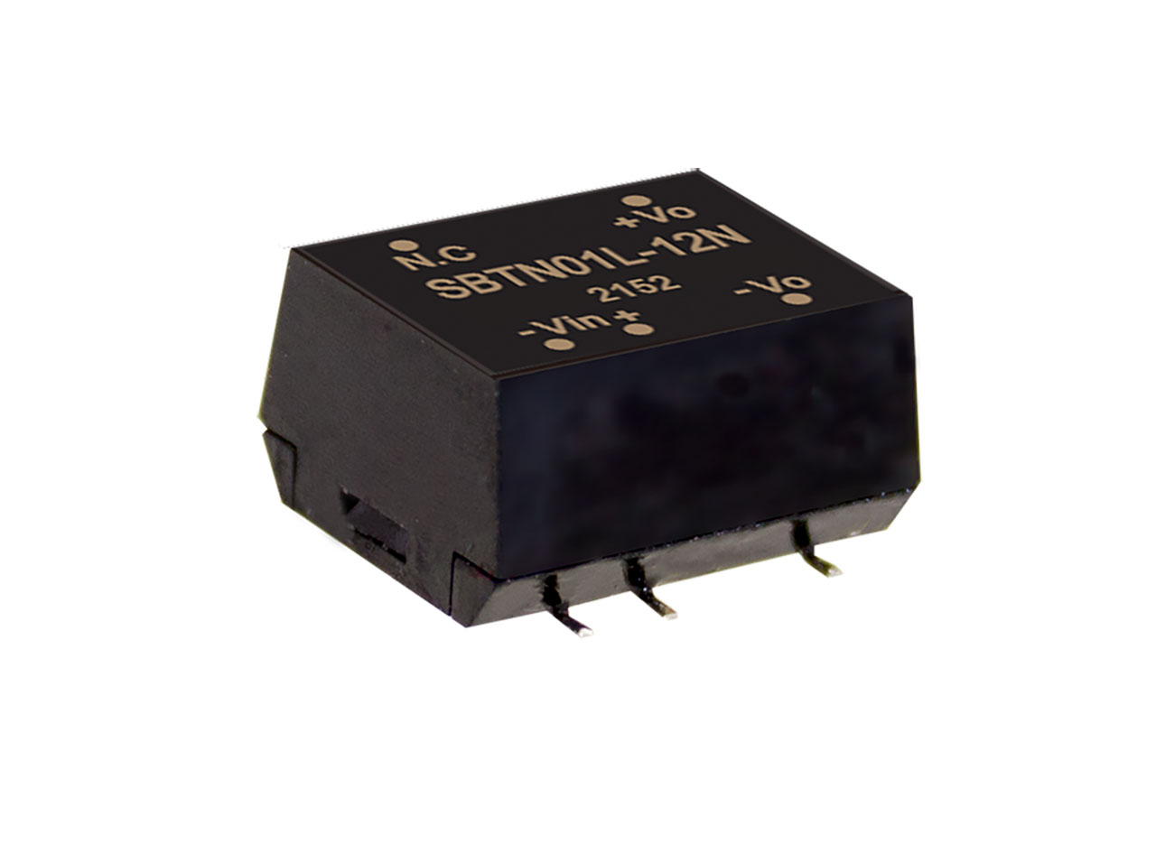 SMD Package DC-DC Unregulated Converter 1W 15V 6.7-67mA 12Vin 2KV Isolation
