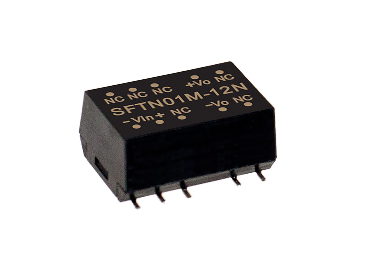 SMD Package DC-DC Unregulated Converter 1W 15V 6.7-67mA 5Vin 3KV Isolation 100C