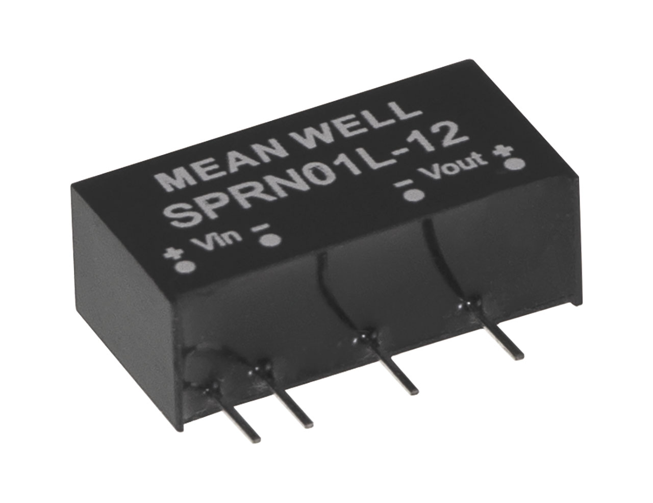 DC-DC Isolated Regulated Single Output Converter 1W 12V 84mA 24Vin SIP-6