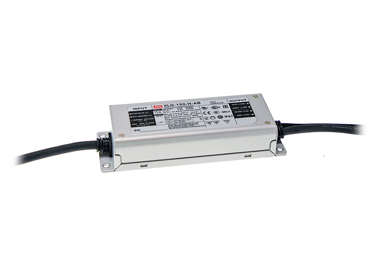 Constant Power LED Driver 150W 350-1050mA 120V-214V Adjustable Current Made in PHL