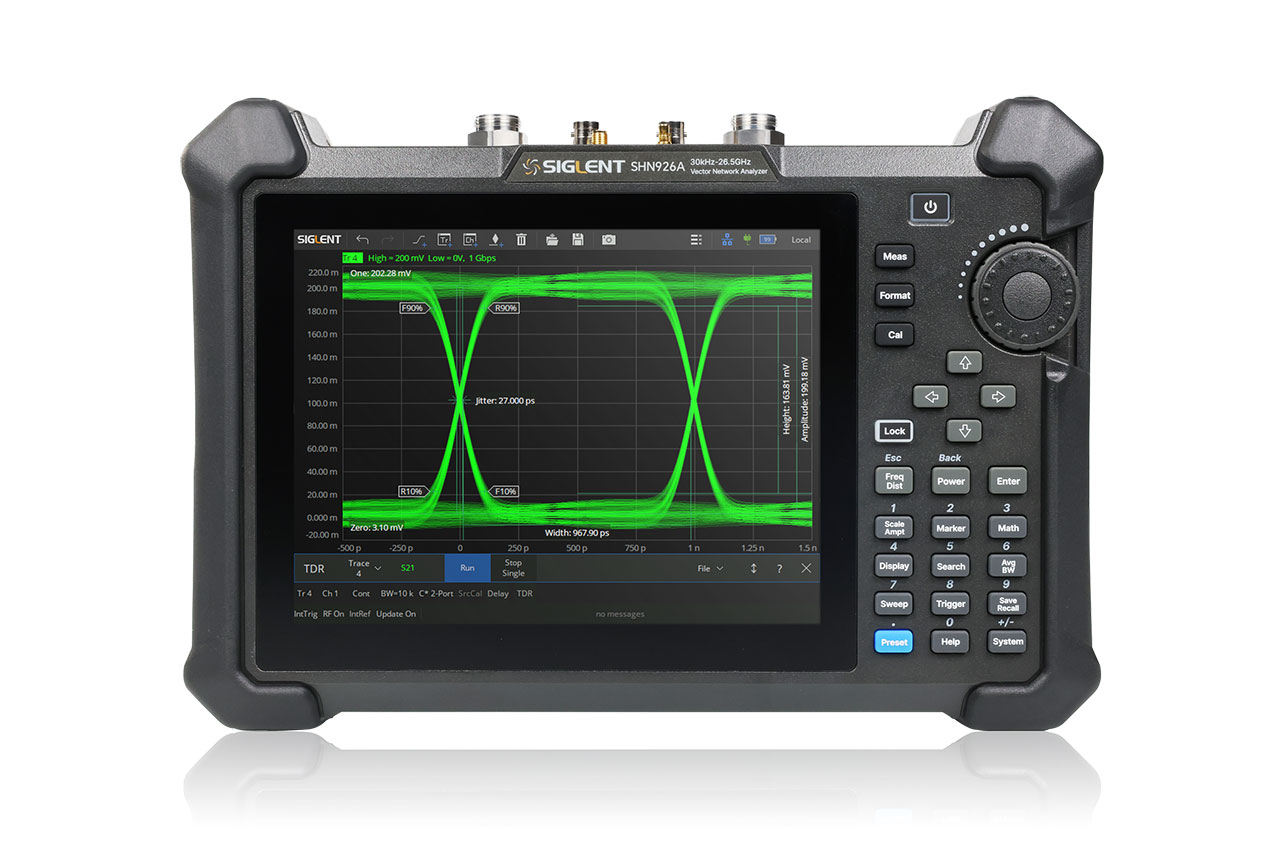 Time Domain Reflectometry Option for SHN900A Series Vector Network Analyzer