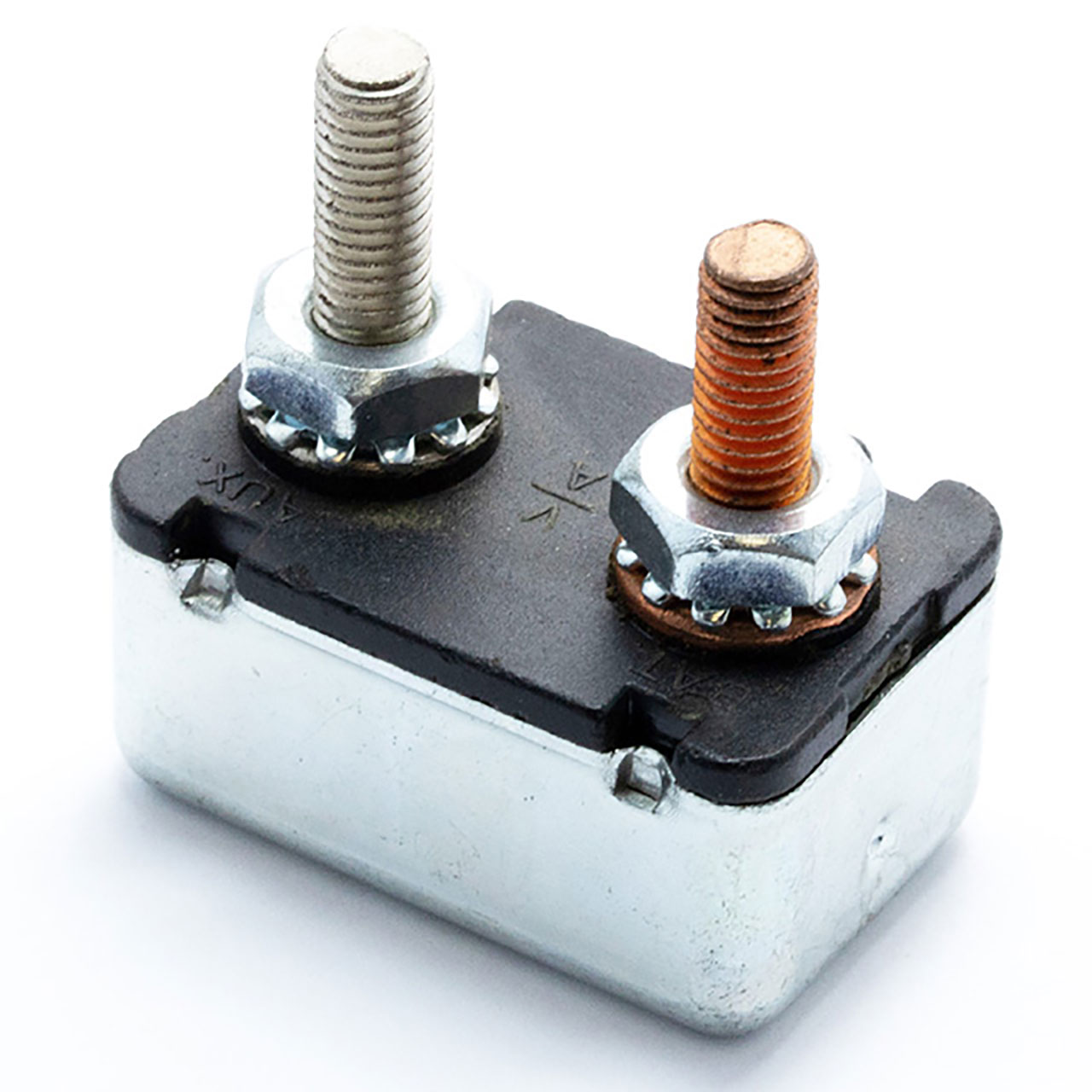 Circuit Protection Circuit Breaker Modified Reset- 10-32 Stud 24V 50A