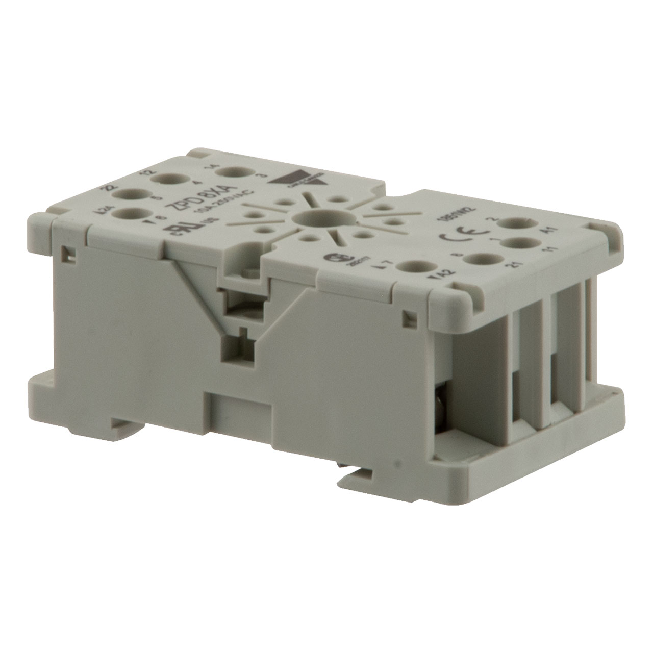 Sockets for RPY Industrial Electromechanical Relays 8 Pins DPDT (2 Change Over Contact) 16A Screw Terminals
