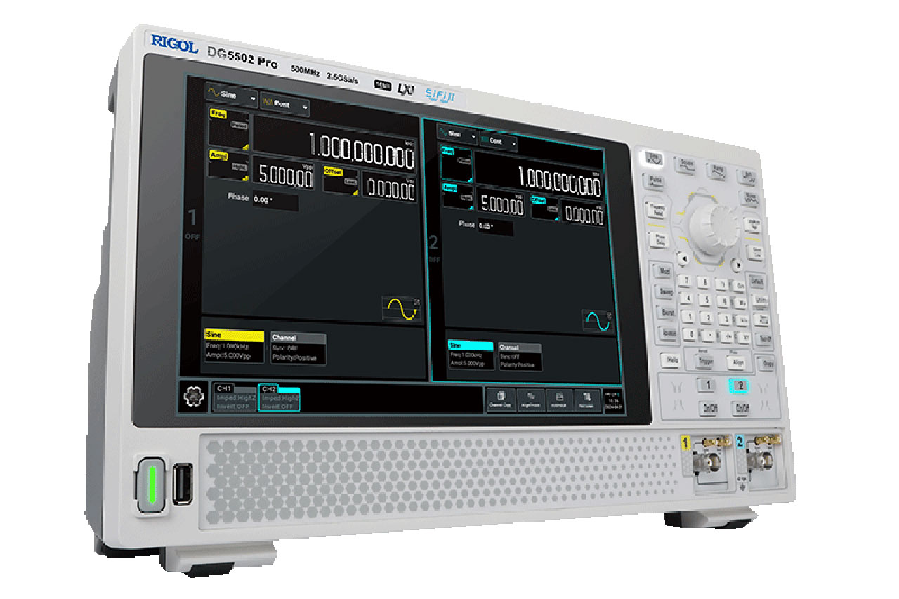 Function/Arbitrary Waveform Generator 2 Channel 350 MHz 2.5 GSa/s 16-bits
