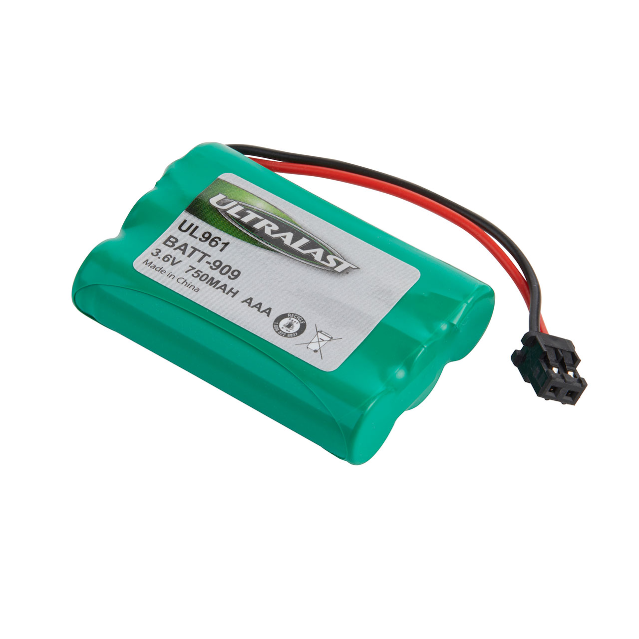 Uniden BT-909 NiMH Battery 3.6V 750mAh