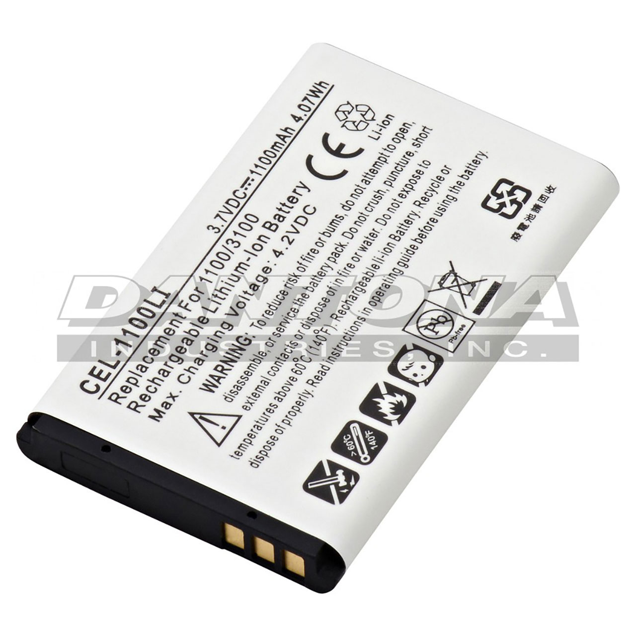 Nokia BL-5C Lithium Ion Battery 3.7V 1050mAh