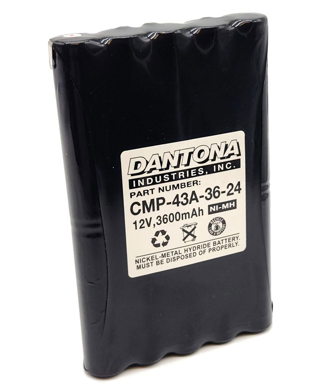 Dantona CMP-43A-36-24 NiMH Battery 12V 3600mAh