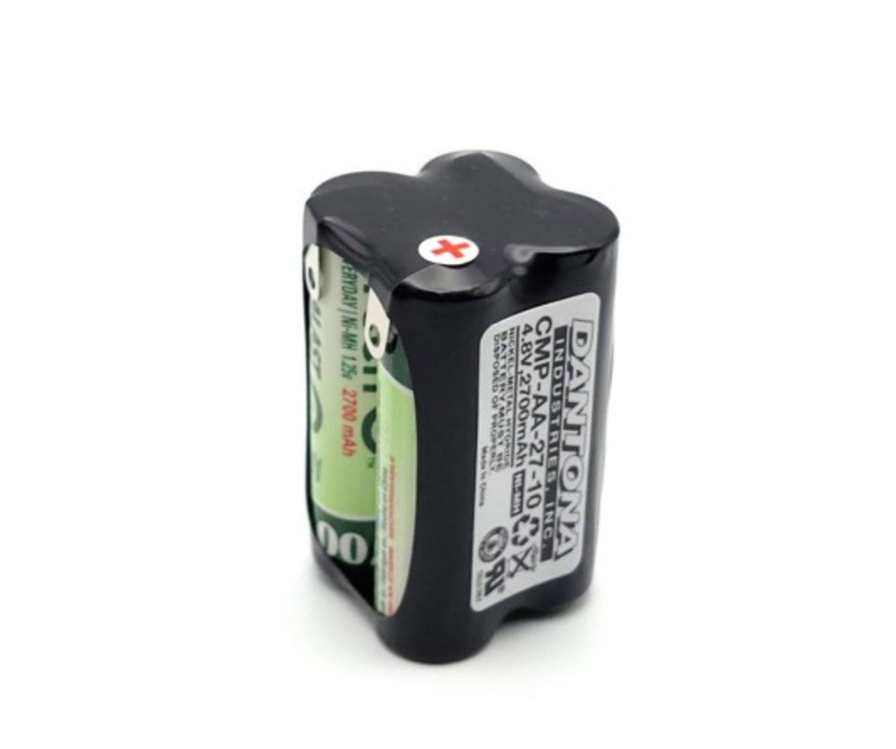 Dantona CMP-AA-27-10 NiMH Battery 4.8V 2700mAh