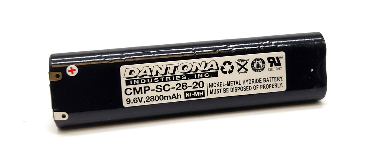 Dantona CMP-SC-28-20 NiMH Battery 9.6V 2800mAh