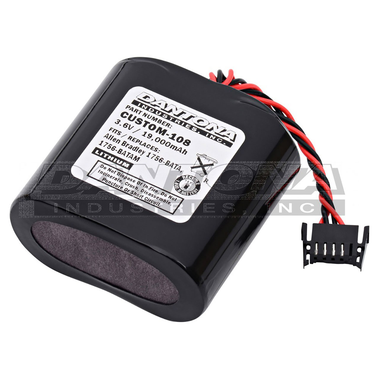 Allen Bradley 1756-BATA Lithium Battery 3.6V 19000mAh