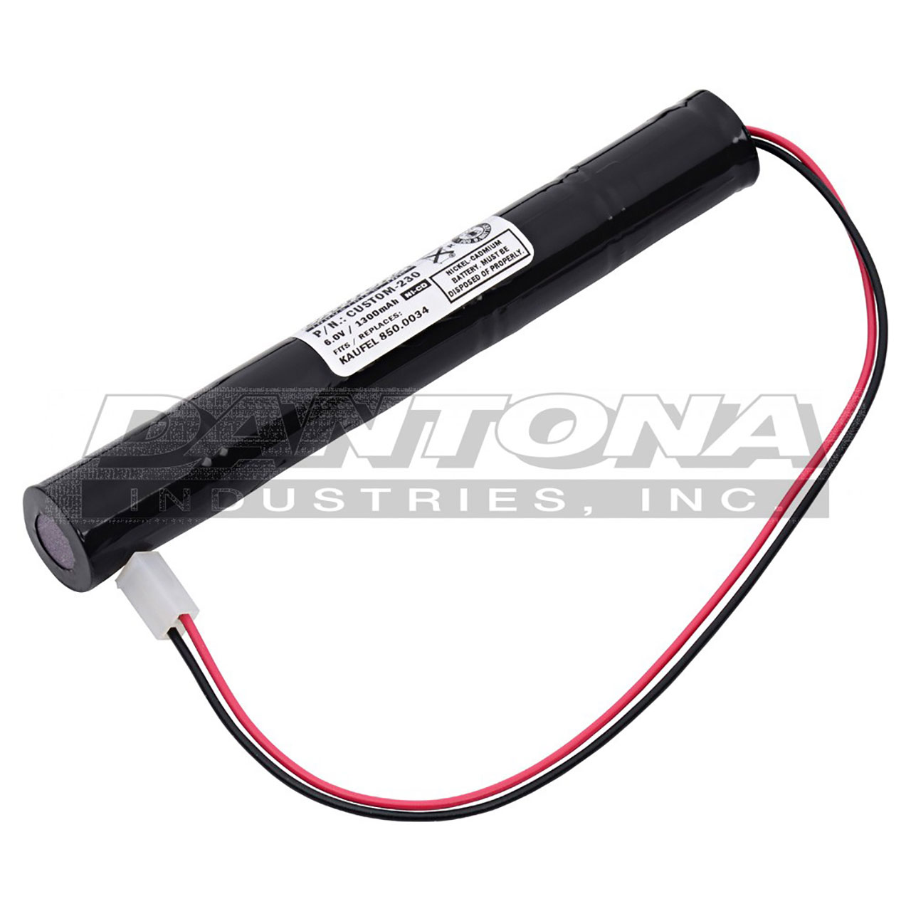 Kaufel 850.0034 Nicad Battery 6V 1300mAh