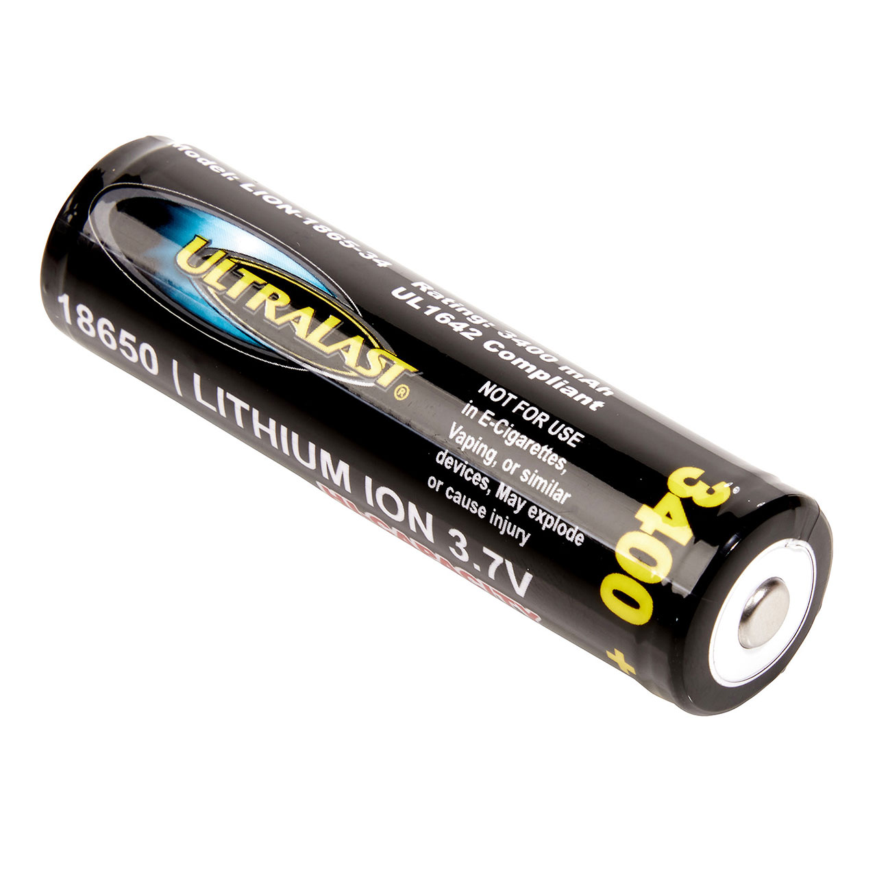 Ultralast LIR 18650 Lithium Ion Battery 3.7V 3400mAh