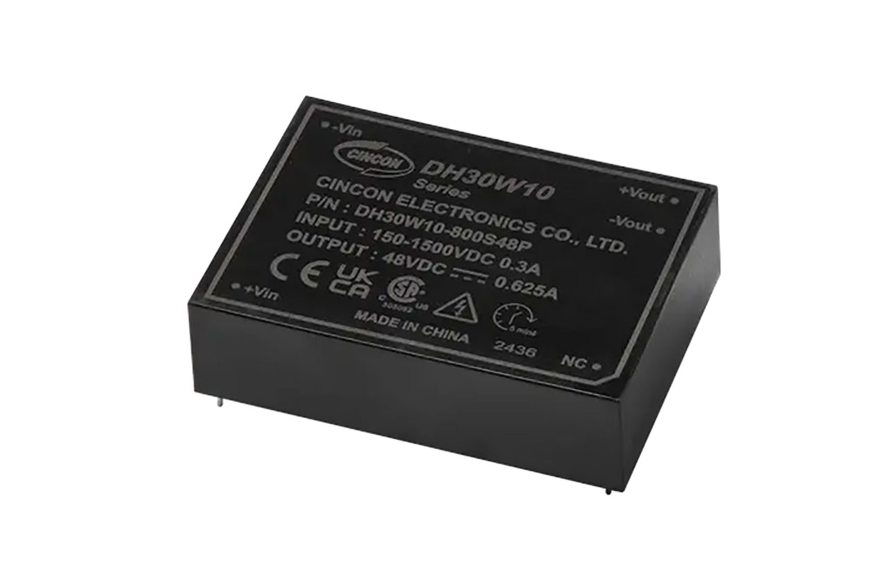 DC-DC Converter 30 Watts 48VDC 625mA Output 150-1500VDC Input Voltage 4KVAC Isolation