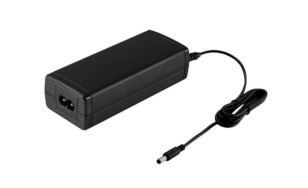 Switching Desktop Power Adapter 30W 24V 1250mA 2.5x5.5x11mm DC Plug C8 Inlet Black UL