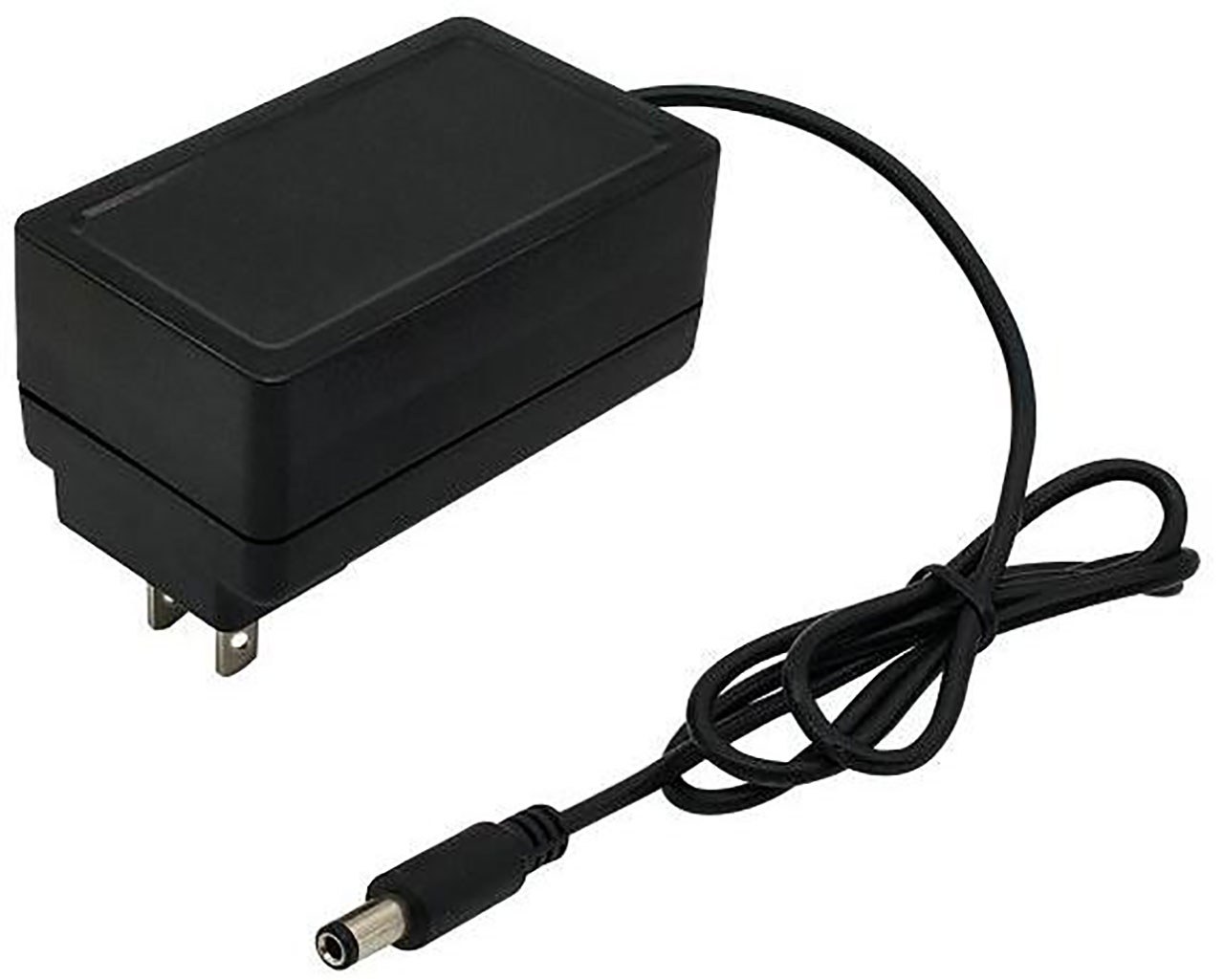 Medical-Rated Wall Mount Power Adapter 24W 15V 1600mA 2.1x5.5x11mm Plug UL