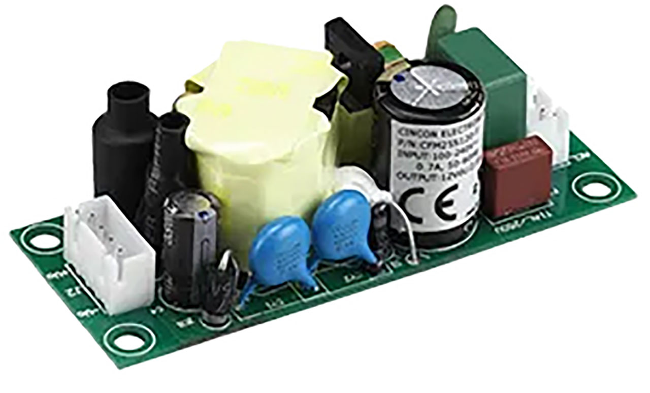 Open Frame AC-DC Power Supply 25W 36V 700mA Wafer JST-XH Connector Class 2