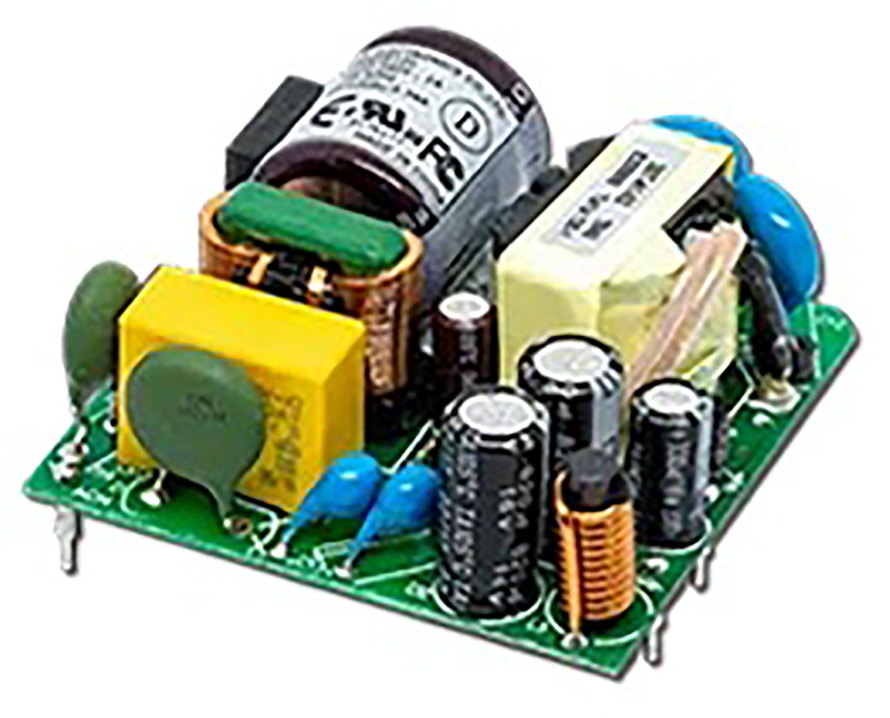 Open Frame AC-DC Power Supply 40W 15V 2670mA PCB Mount Class 2