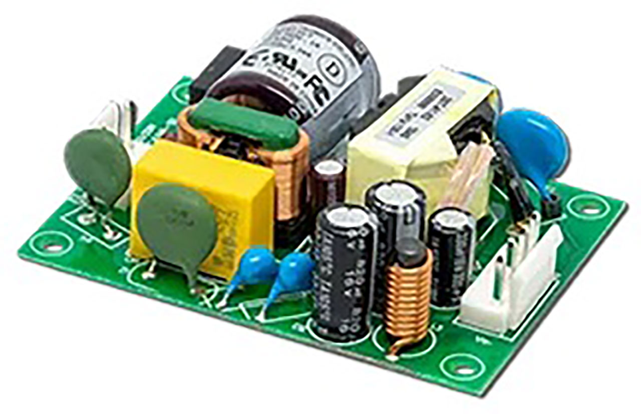 Open Frame AC-DC Power Supply 40W 36V 1110mA Water JST-XH Connector Class 2