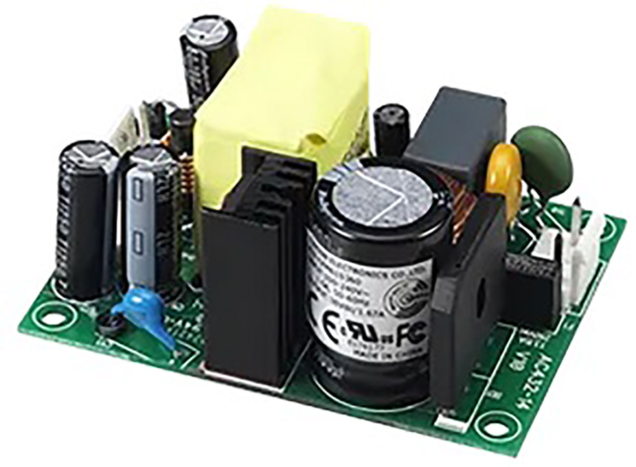 Open Frame AC-DC Power Supply 40W 5V 8A Wafer JST-VHR Connector Class 2