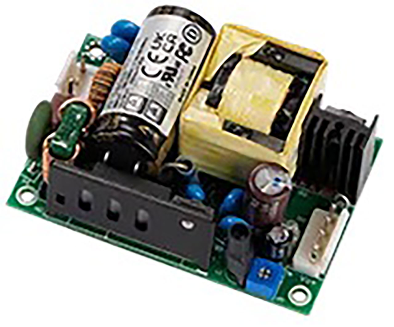 Open Frame AC-DC Power Supply 80W 15V 5.36A Wafer JST VHR and SVH Connectors