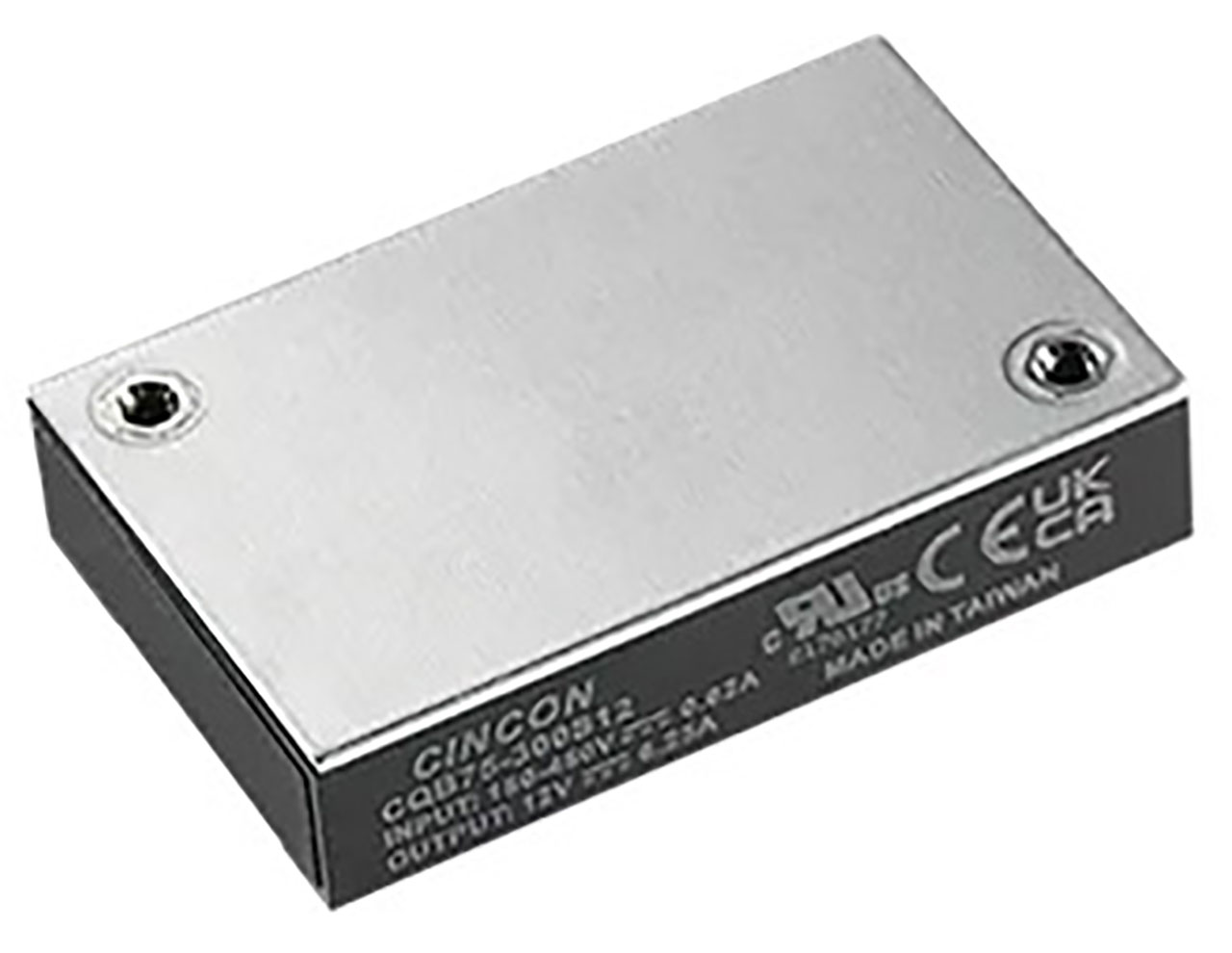 Isolated DC-DC Converter 75W 15V 5A 180-450Vin Quarter Brick Negative Logic Remote ON/OFF