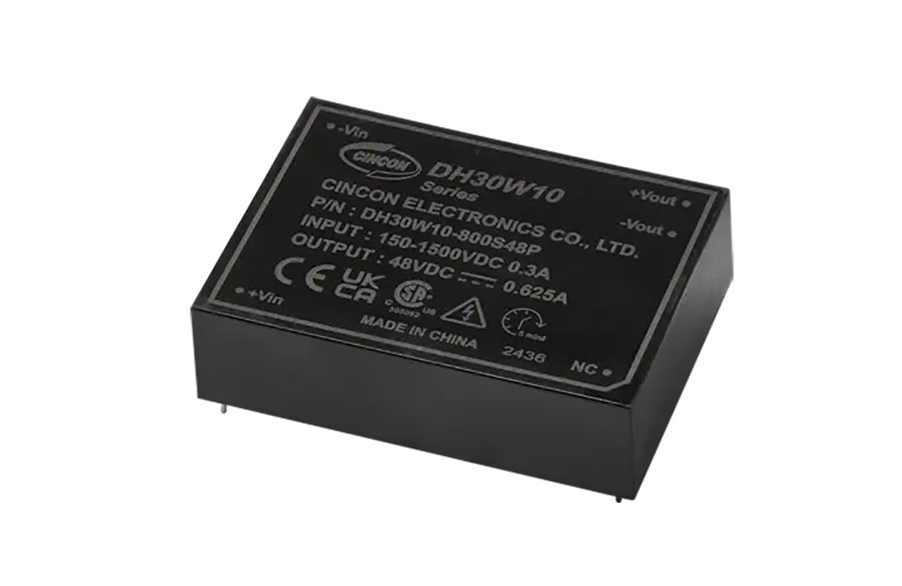 Isolated DC-DC Converter 30W 12V 2500mA Regulated Output 150-1500Vin DIN Rail Type