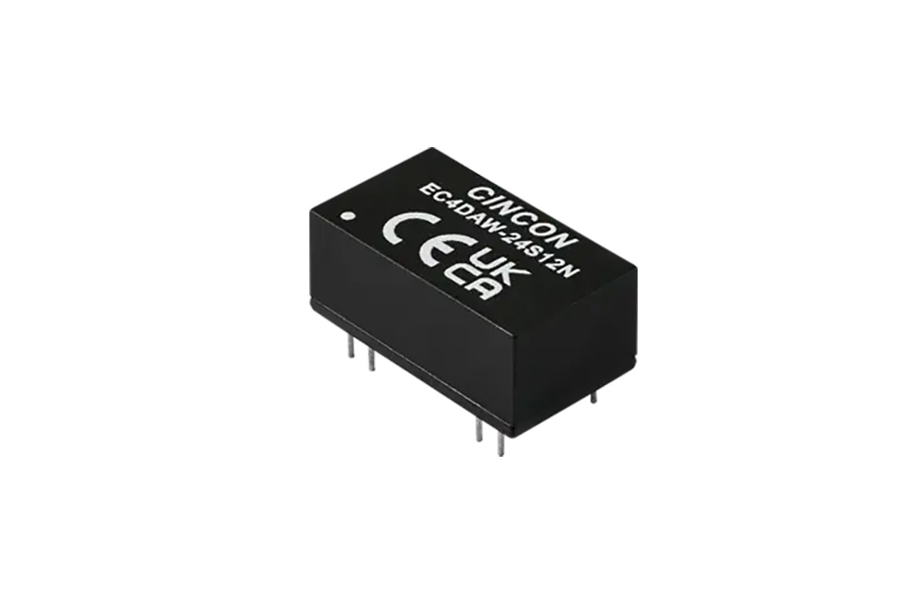 Dual Regulated Output Isolated DC-DC Converter 6W +/-12V +/-250mA 18-74Vin PCB Mount Negative Logic Remote ON/OFF