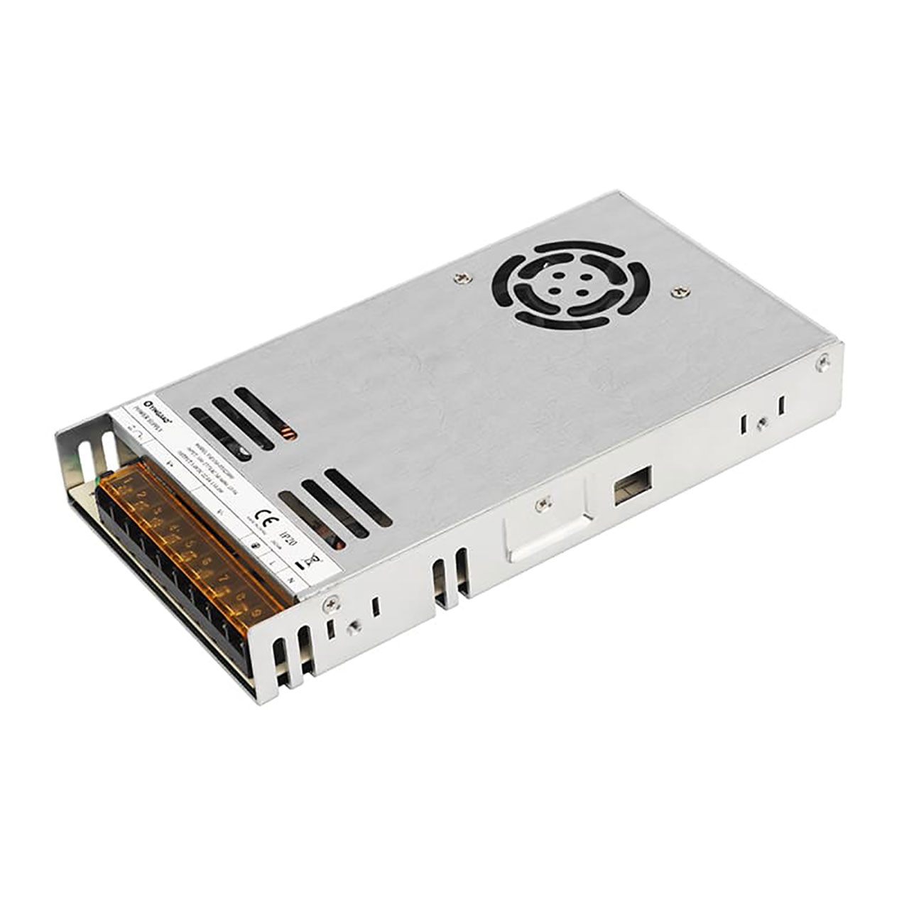 @PWR SPLY,SW,ENCL,48V@7.3A,350W,90-264VAC,89%,UL/CE,TERM