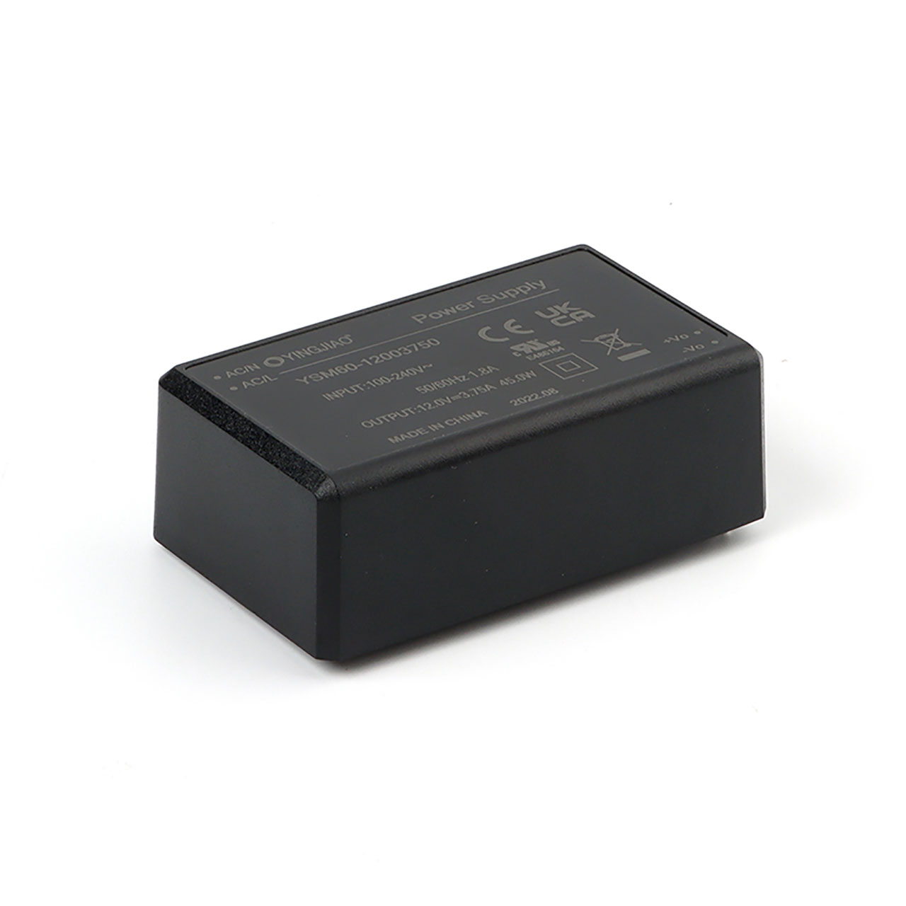 @PWR SPLY,SW,ENCAP,15V@3A,45W,90-264VAC,88.5%,UL/CE,PCB