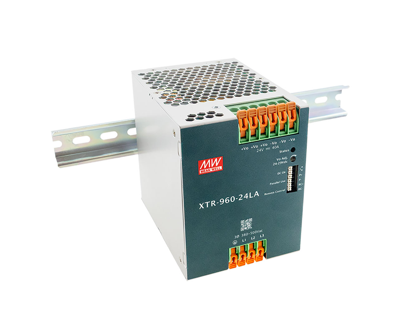 PWR SPLY,SW,DIN,3-PHASE 320-600VAC,960W,36V@26.7A,SCREW TERM