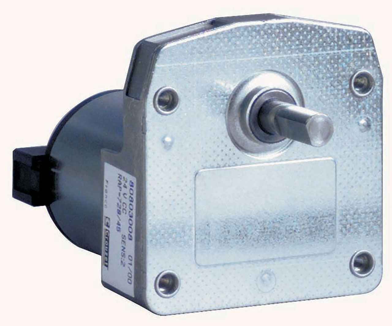 DC Brush Geared Motor 808030 Reversible 3000Rpm VDC-24 Ratio-728/45