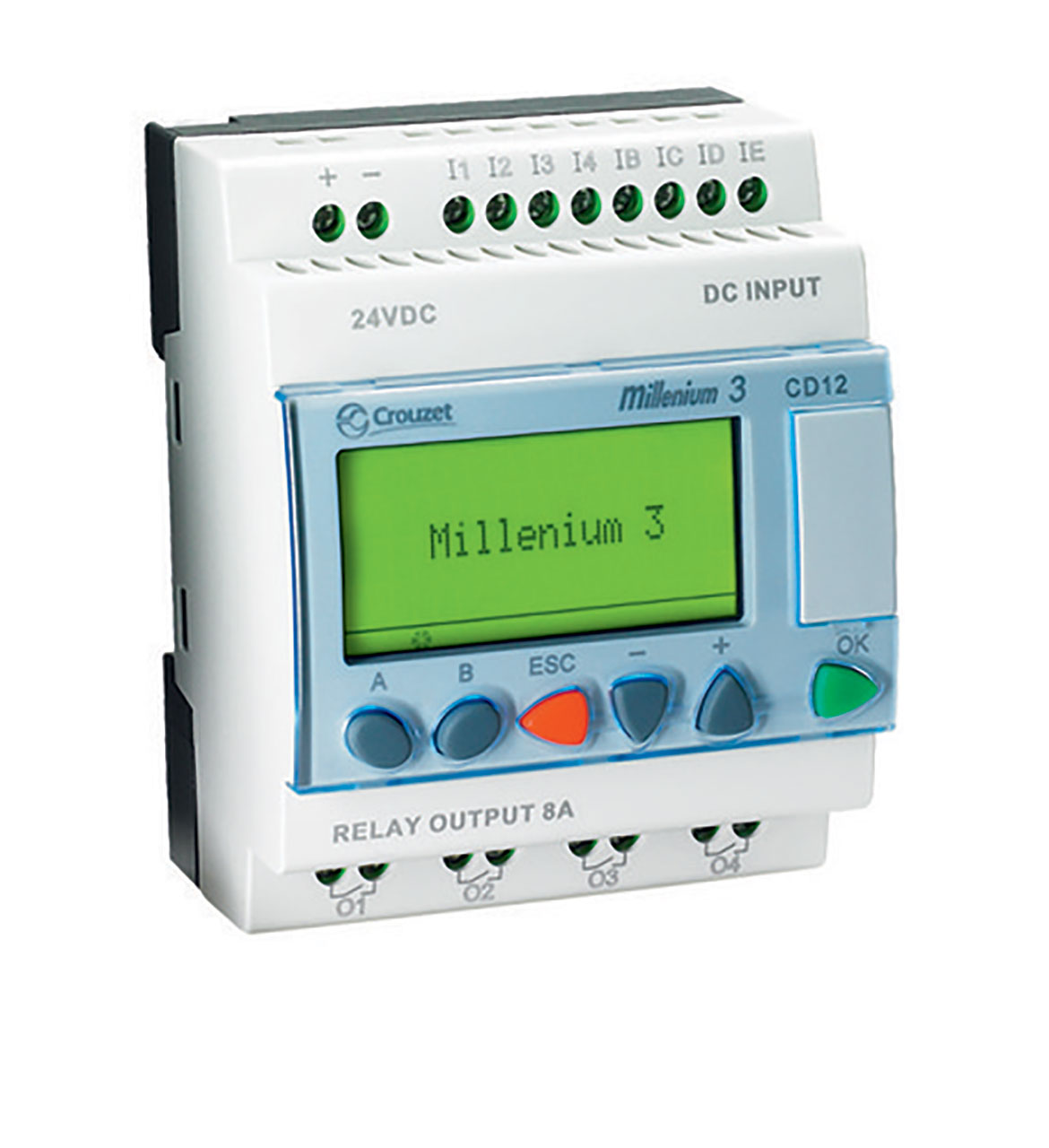 Millenium 3 Essential CD12- 8E/4S Normally Closed 24VDC