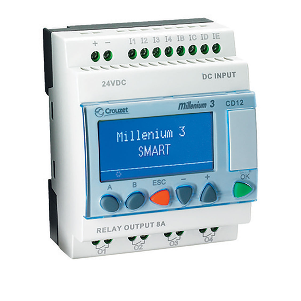 Millenium 3 Smart CD12- 8I/4O Normally Closed 24VDC