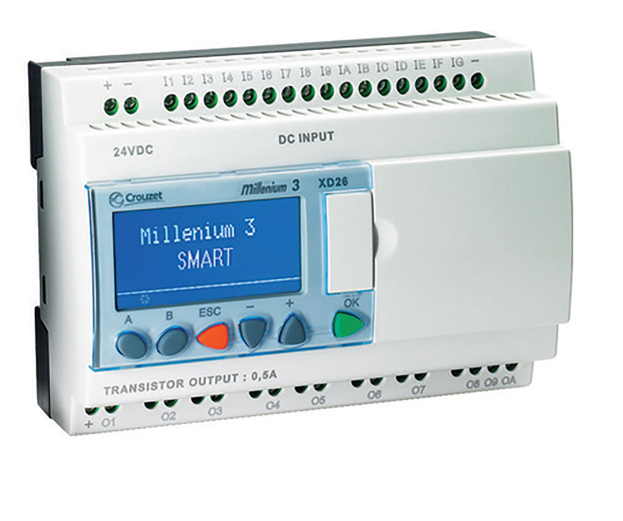 Millenium 3 Smart XD26- 16I/10 Outputs R 24 VDC