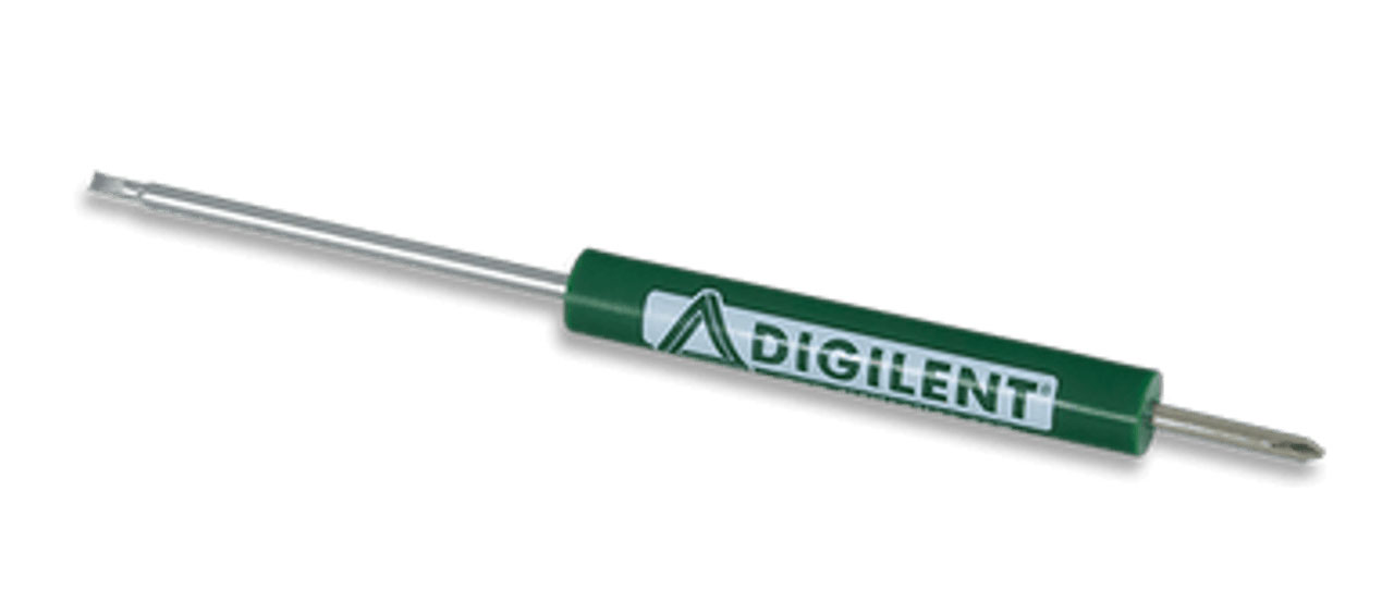 DIGILENT POCKET SCREWDRIVER,FALT HEAD/PHILLIPS,w/CLIP