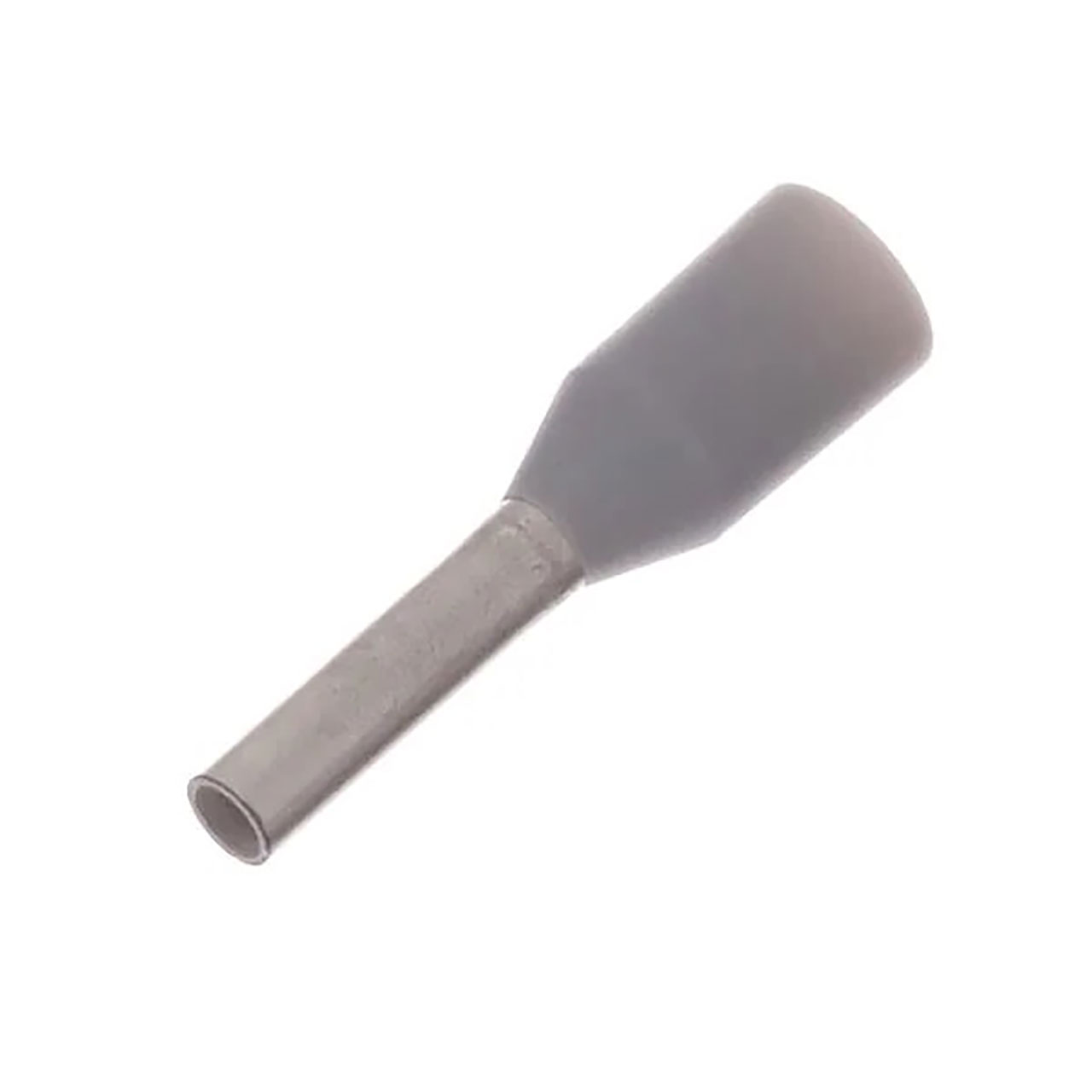 Ferrule Insulated Crimp H0.75/6-D DIN Standard Gray 18 AWG Ferrule Terminal Gray Polypropylene Sleeve UL (PK 100)