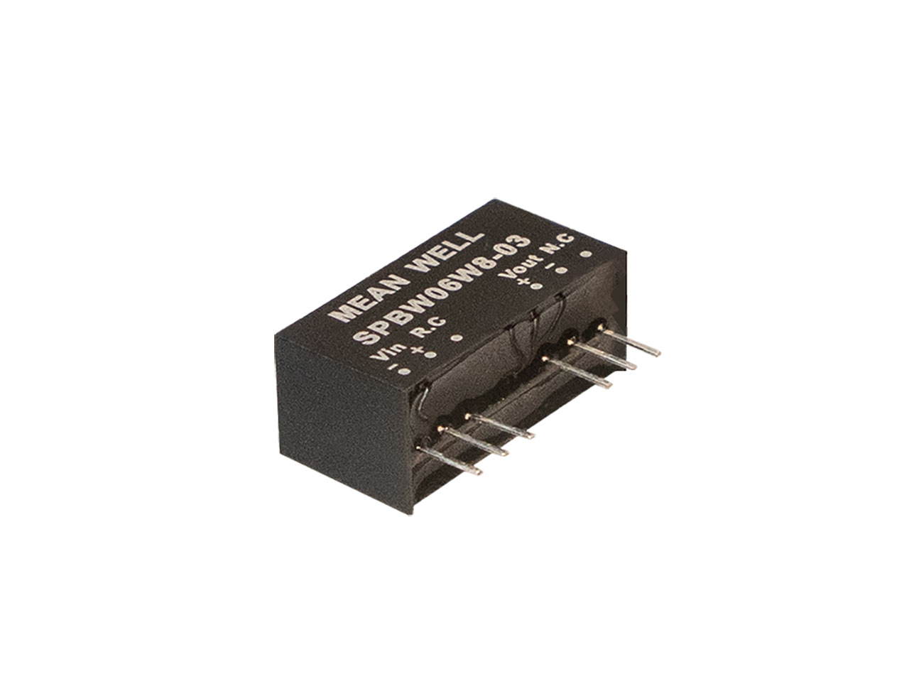 DC-DC CONV,REG,15V@400mA,9-75Vin,3KVDC ISOL,REM.ON/OFF,SIP8