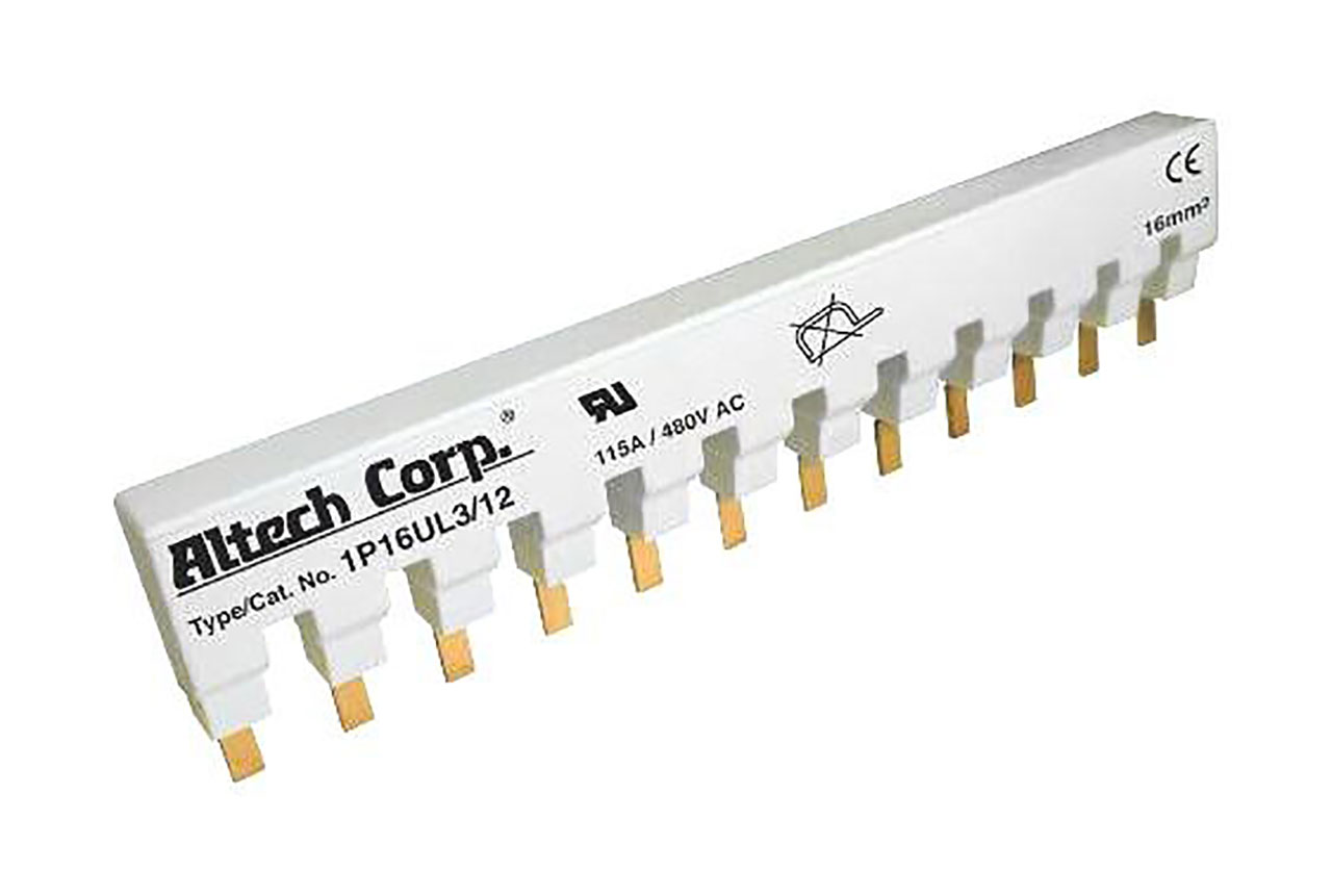 Bussbar UL489 1 Phase 12 Pins for Miniature Circuit Breakers