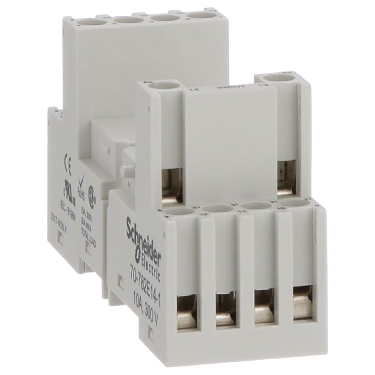 Relay Socket DPDT Ice-Cube DIN IP20 Socket