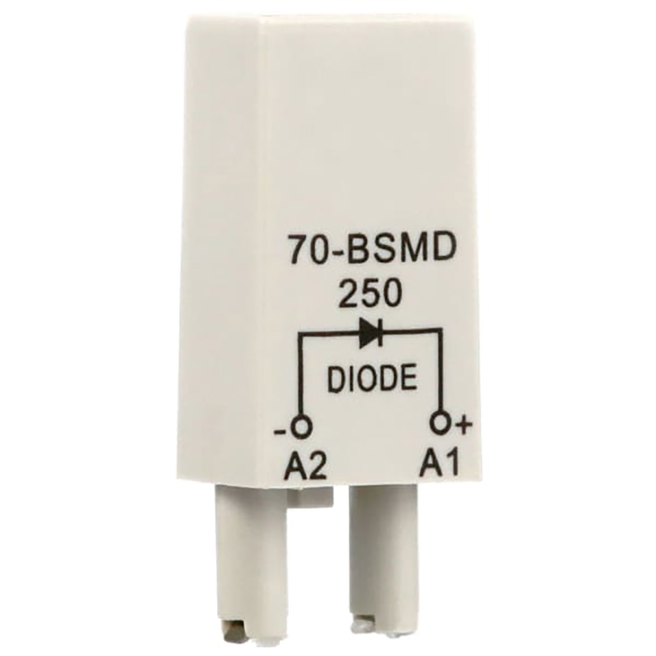 Module Relay Socket Diode Protection 6 to 250VDC UL Recognized