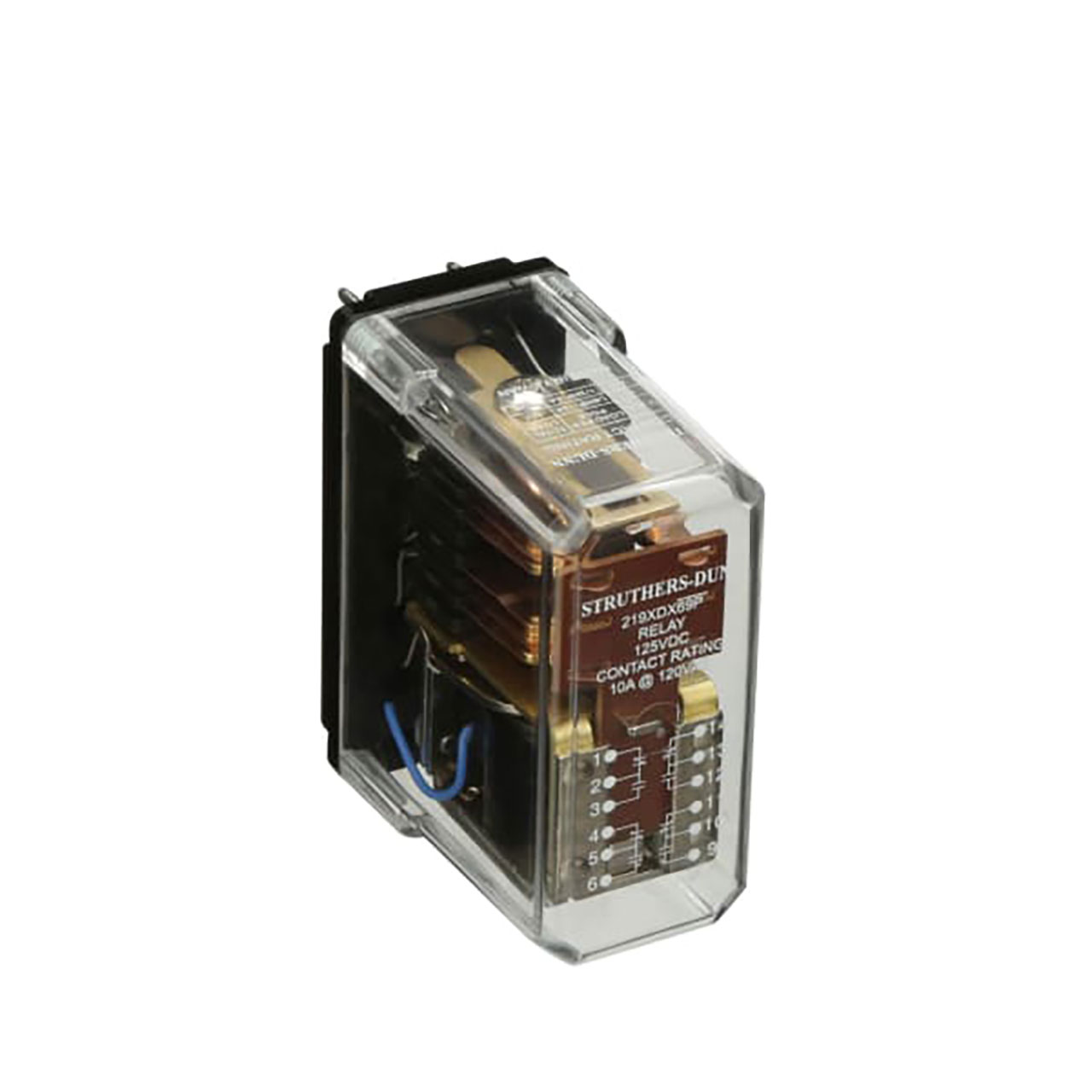 Power Relay Electro Mechanical General Purpose 125VDC 4PDT 10A 219 Series