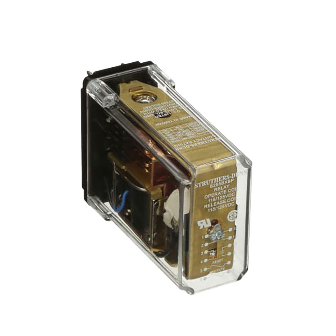 Latching Industrial Relay Electro Mechanical 115-125VDC 10A Plug-In Terminal 255 Series