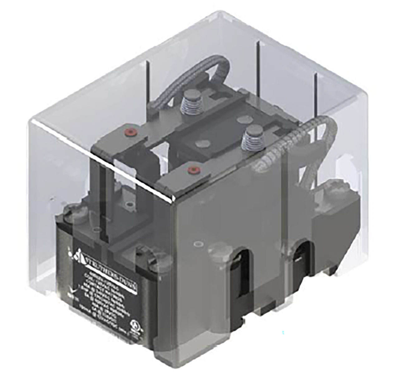 450 COVER-LONG BASE Long Base Polycarbonate Protective Cover for 450 Series Relays