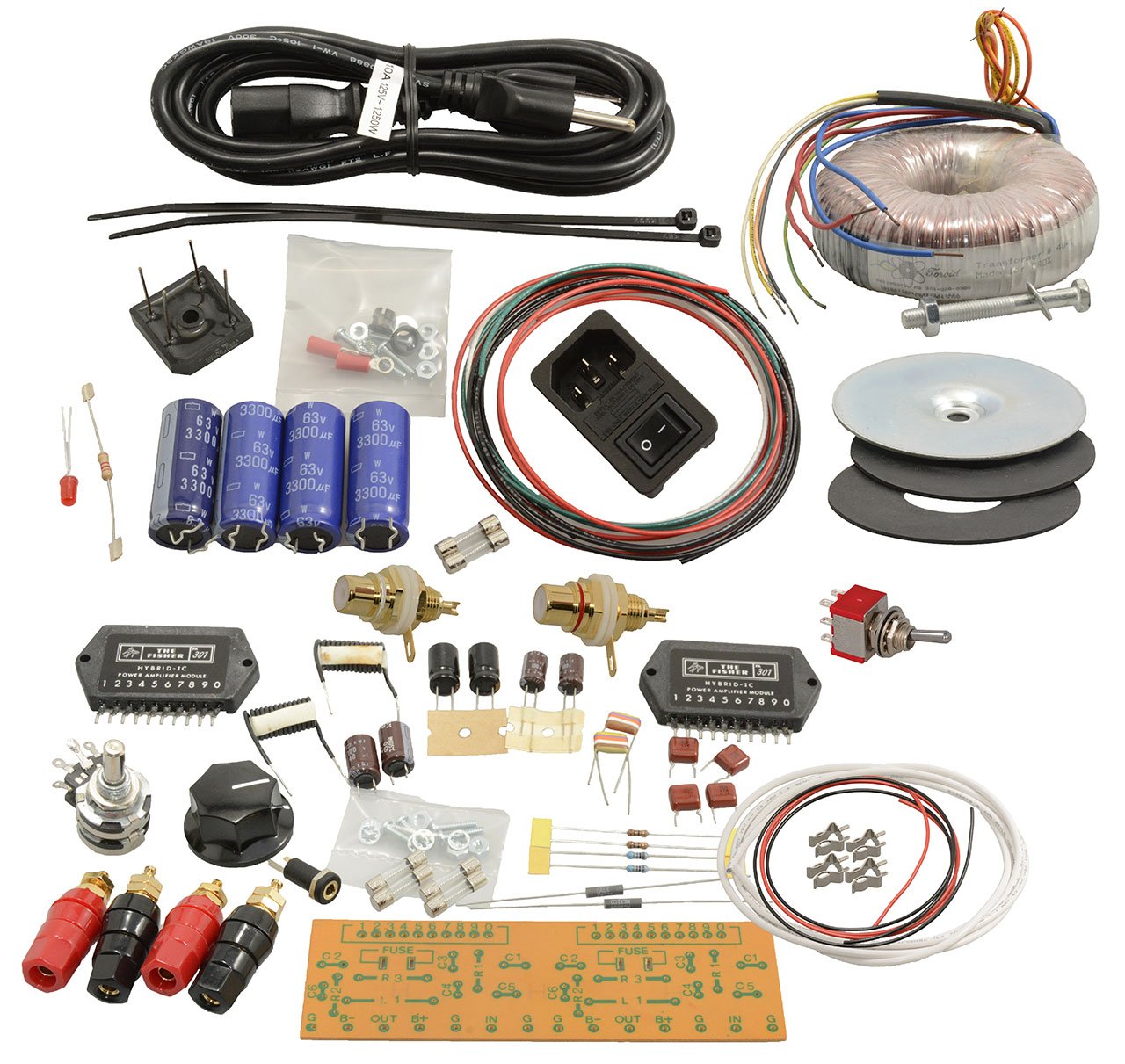 POWER AMP KIT,XFMR FROX4841+BASE KIT(AC CORD/RECTIFIER/HRWR)
