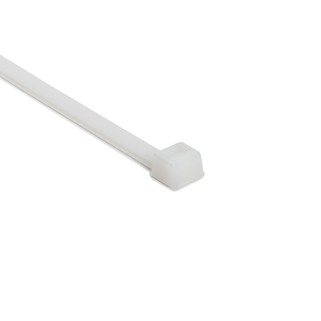 Cable Tie, 20.9" Long, 120lb Tensile Strength, PA66, Natural, 100 per Package