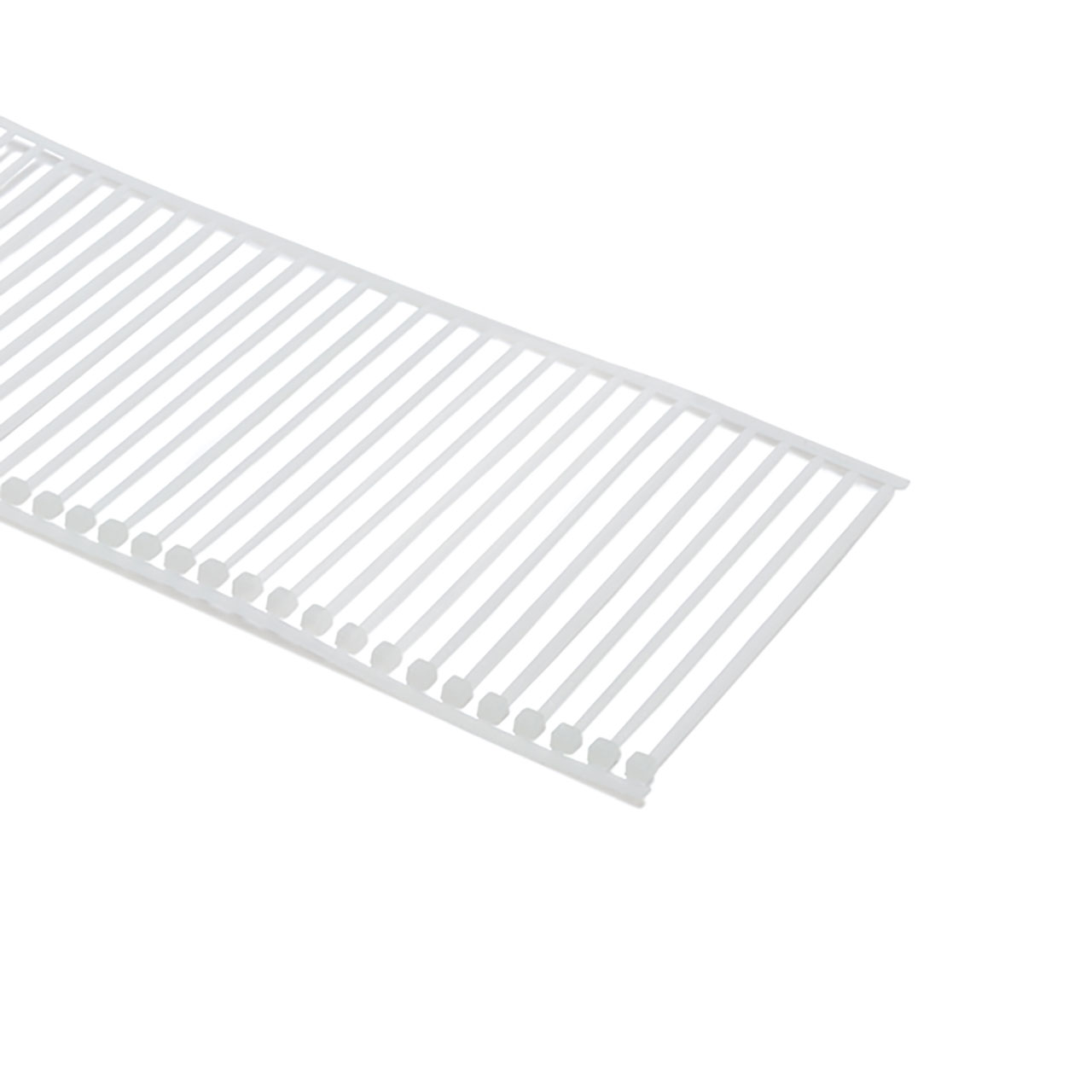 MilSpec Cable Tie for AT2000, MS3367, 18lb Tensile Strength, PA66, Natural, 5000/reel