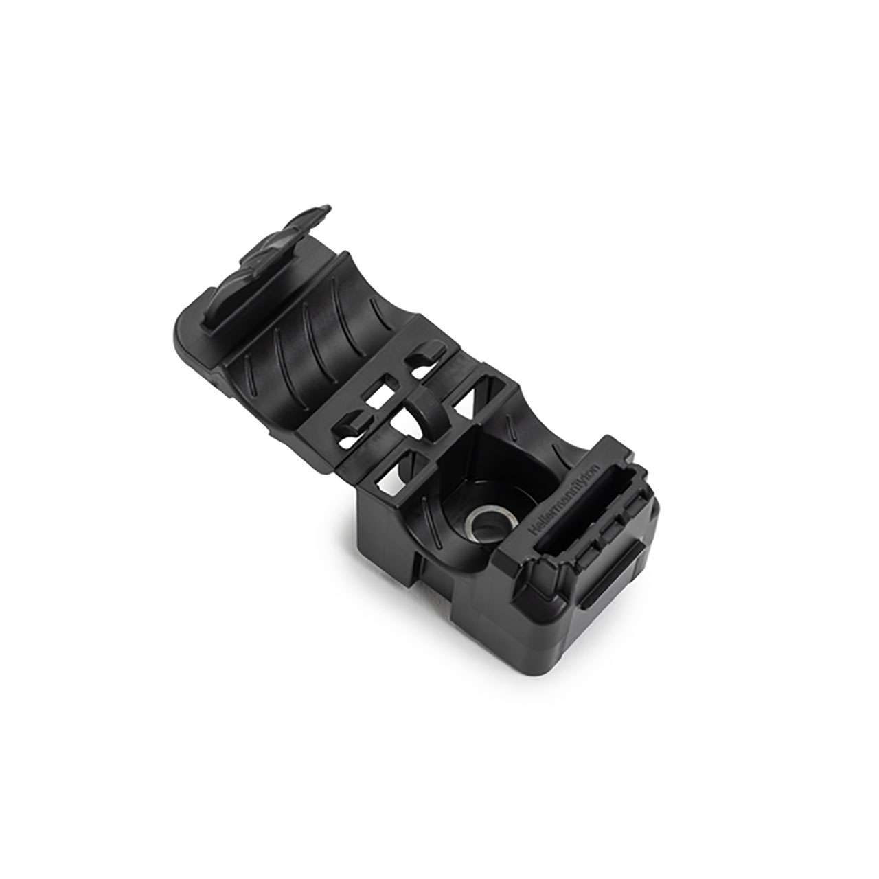 Bolt Mount Ratchet Clamp for High Torque, 0.50 - 0.77" Bundle, 0.26" Hole, PA66HIRHSUV, BK, 150/bg