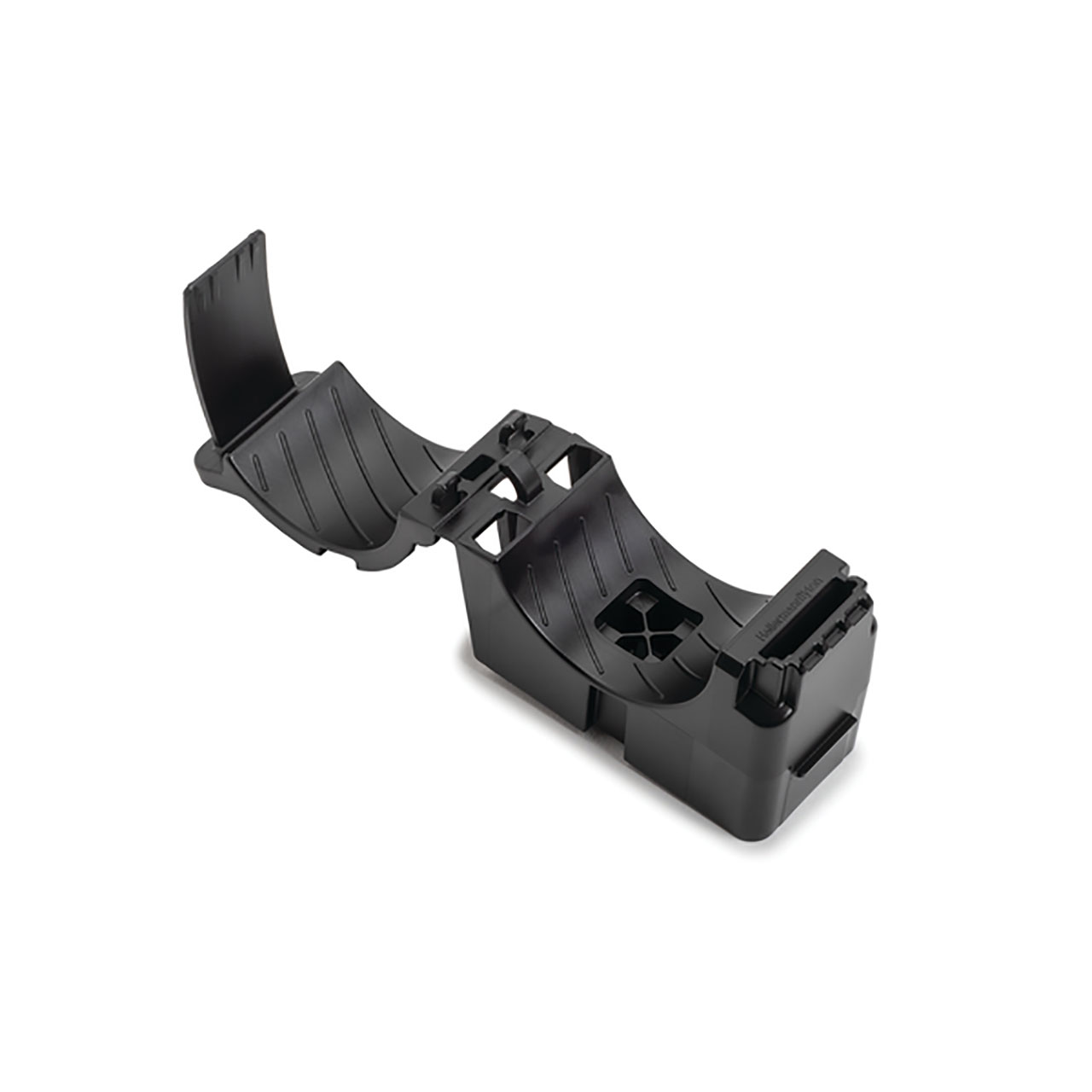 Stud Mount Ratchet Clamp for M8 Stud, 1.42 - 2.0" Bundle Dia, PA66HIRHSUV, Black, 150/bg